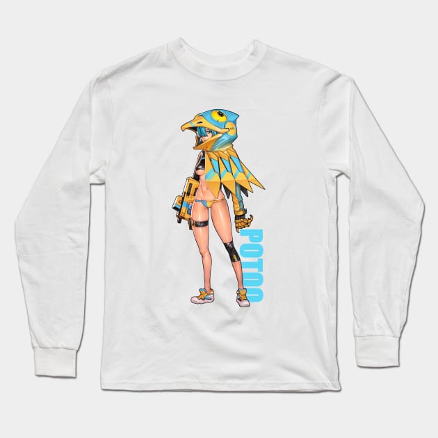 POTOO Long Sleeve T-Shirt by Pan_Ren_Wei